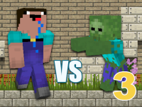 Minecraft Noob Vs Zombies 3 img